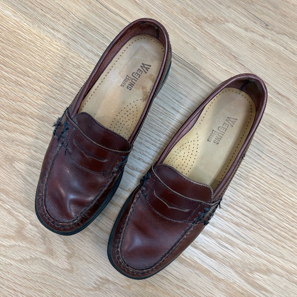 G.H. Bass - Weejuns loafers - wine red